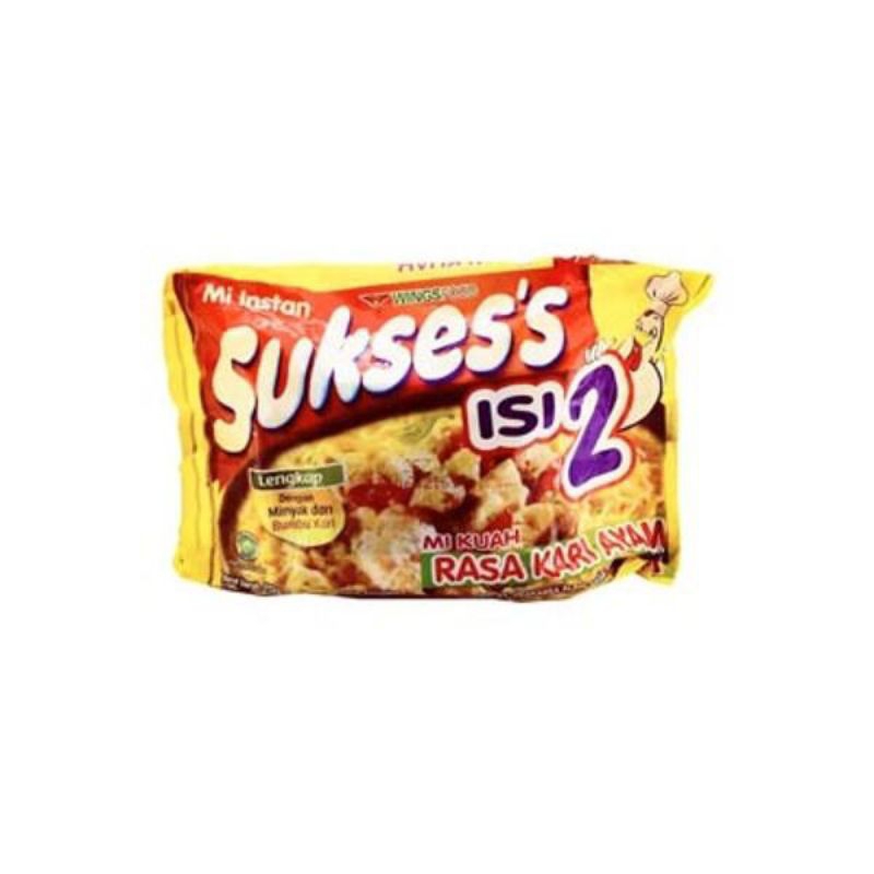 

mi sukses isi 2 rasa kari ayam