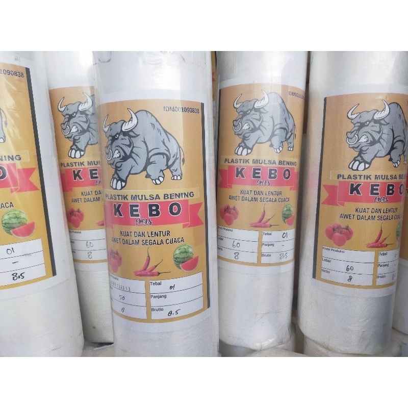 Plastik Mulsa Bening HD Promo 8 Kg Lebar 100 CM TOP QUALITY