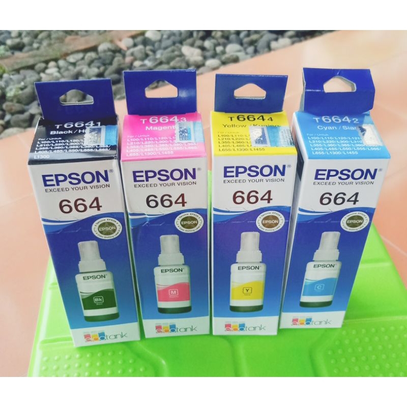 Tinta EPSON 664 T664 100% Original