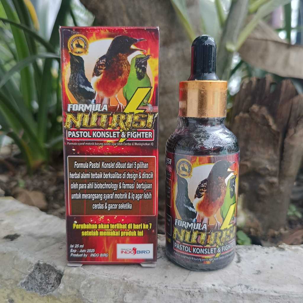 FORMULA NUTRISI PASTOL KONSLET  DAN FIGHTER VITAMIN KHUSUS ANAKAN TROTOL DAN PASTOL MURAI CENDET KAC
