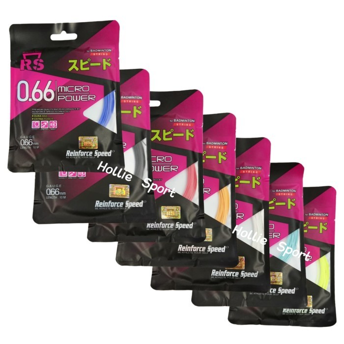 SENAR RAKET BADMINTON RS 066 MICRO ORIGINAL