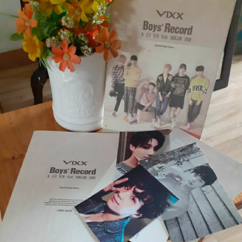 [PRELOVED] ALBUM ONLY VIXX Boys Record free photocard