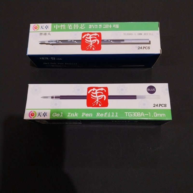 

(1 pack) Refill/Isi/Tinta Pulpen/Bolpen Tizo Techjob 1.0mm isi 24