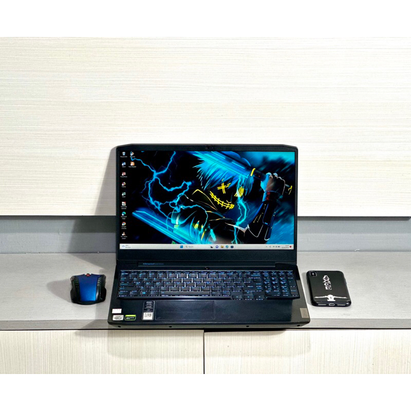 LAPTOP GAMING LENOVO IDEAPAD GAMING 3 RYZEN 5-4600H NVIDIA GTX 1650 ti
