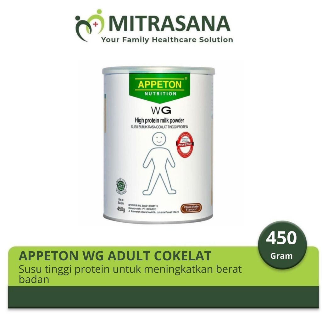 

Appeton Weight Gain Adult Cokelat 450 Gram