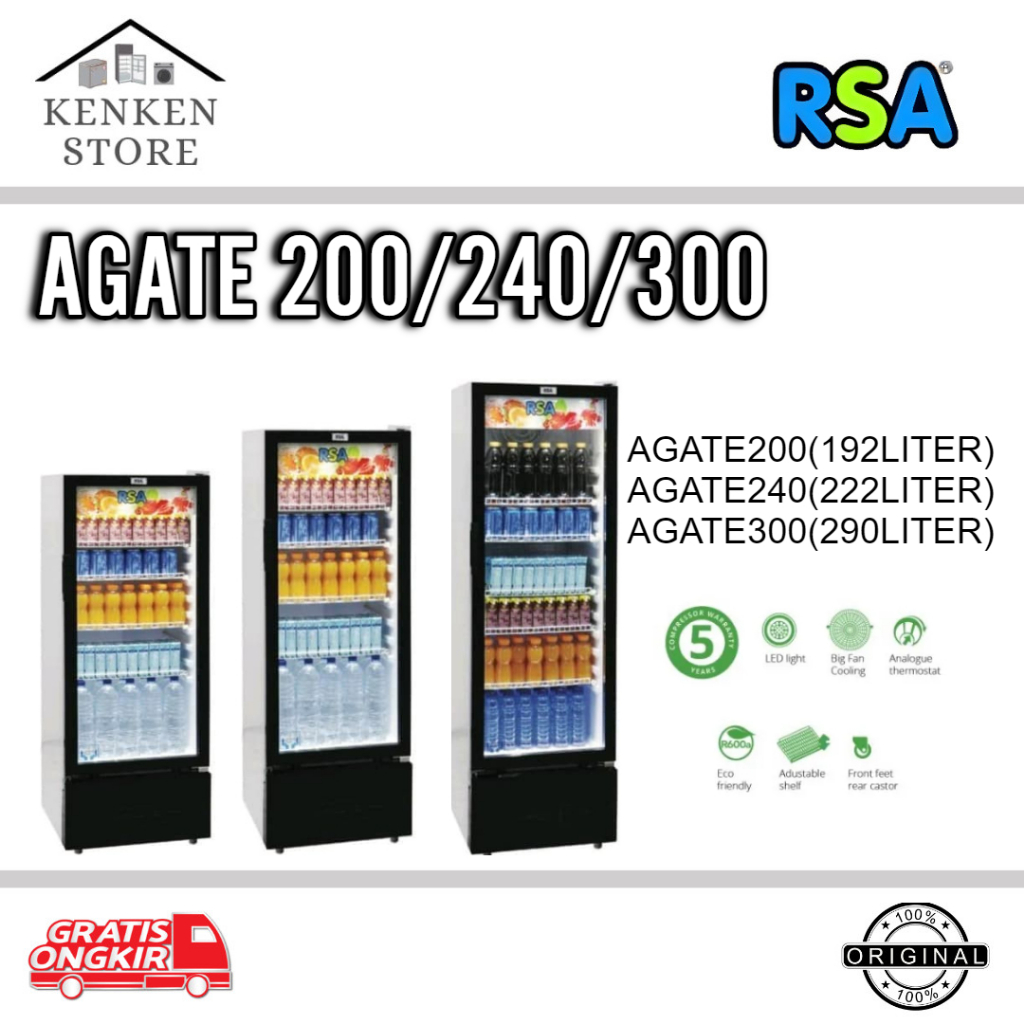 SHOWCASE RSA AGATE200|AGATE 240|AGATE300