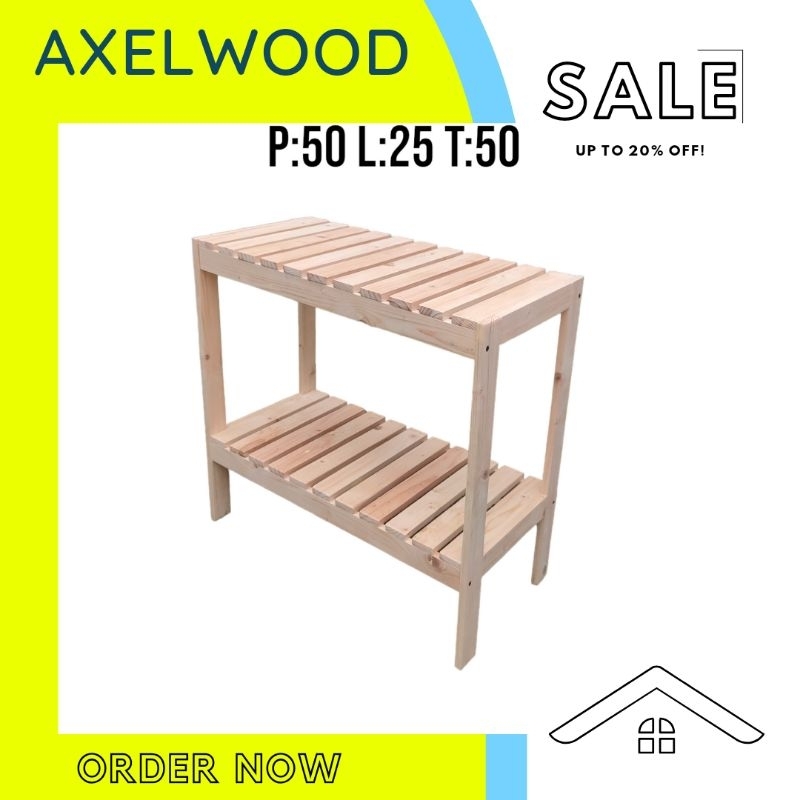 rak serbaguna/rak susun/rak susun kayu/rak minimalis/meja kayu minimalis