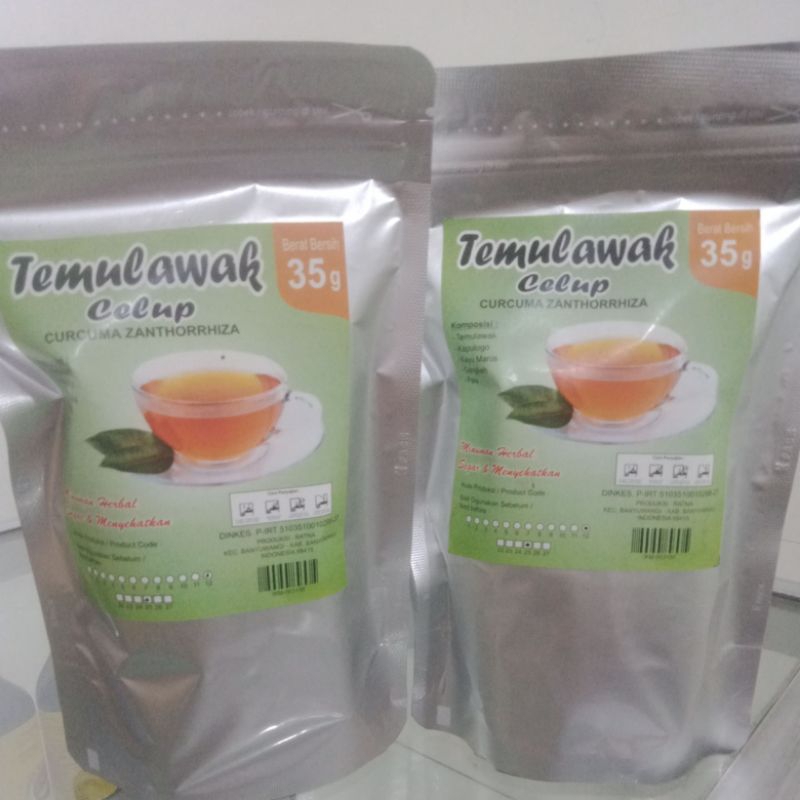 

MINUMAN HERBAl TEMULAWAK CELUP (TEH HERBAL)