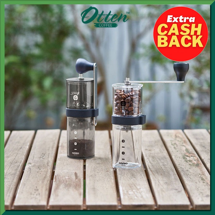 Hario - Penggiling Biji Kopi Manual Coffee Grinder Smart G MSGN-2-T