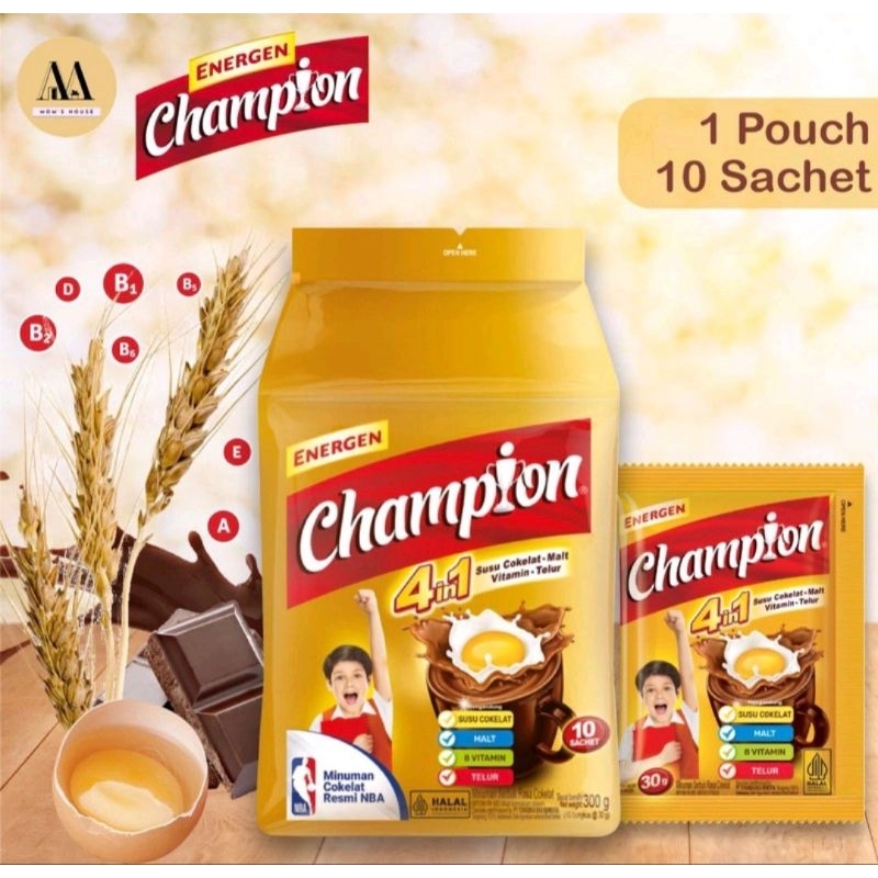 

Energen Champion 4in1 Pouch 10×30g