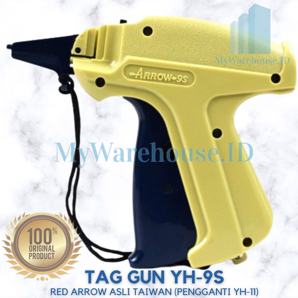 Tembakan Tag Pin Tag Gun Red Arrow YH-9S Tagging and Labelling gun