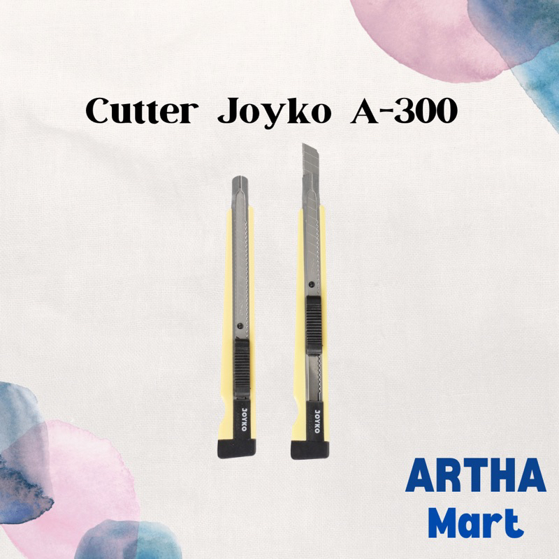 

JOYKO - Cutter Kecil A-300 (9 mm Blade) - Pcs