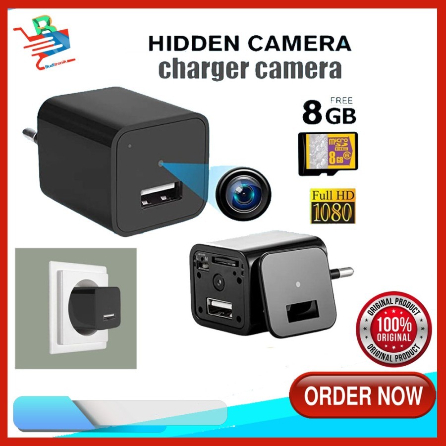 Spy Camera USB Charger Adaptor HD 1080 / Spy Adaptor