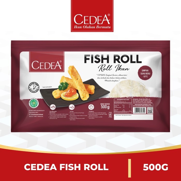 

RB Cedea Fishroll 500 gram Fish Roll Original