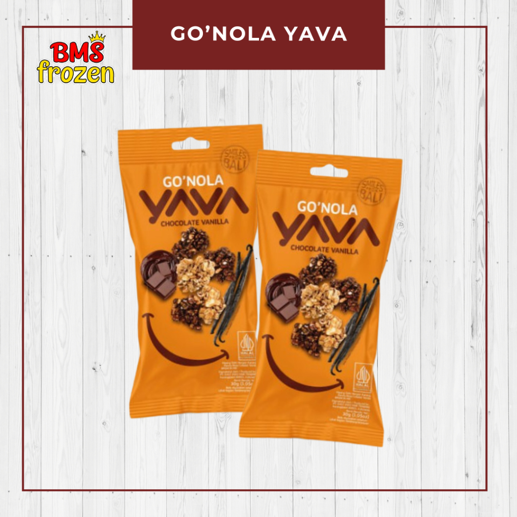 

BMS Frozen Mart | Go'Nola Yava Coklat Vanila Granola
