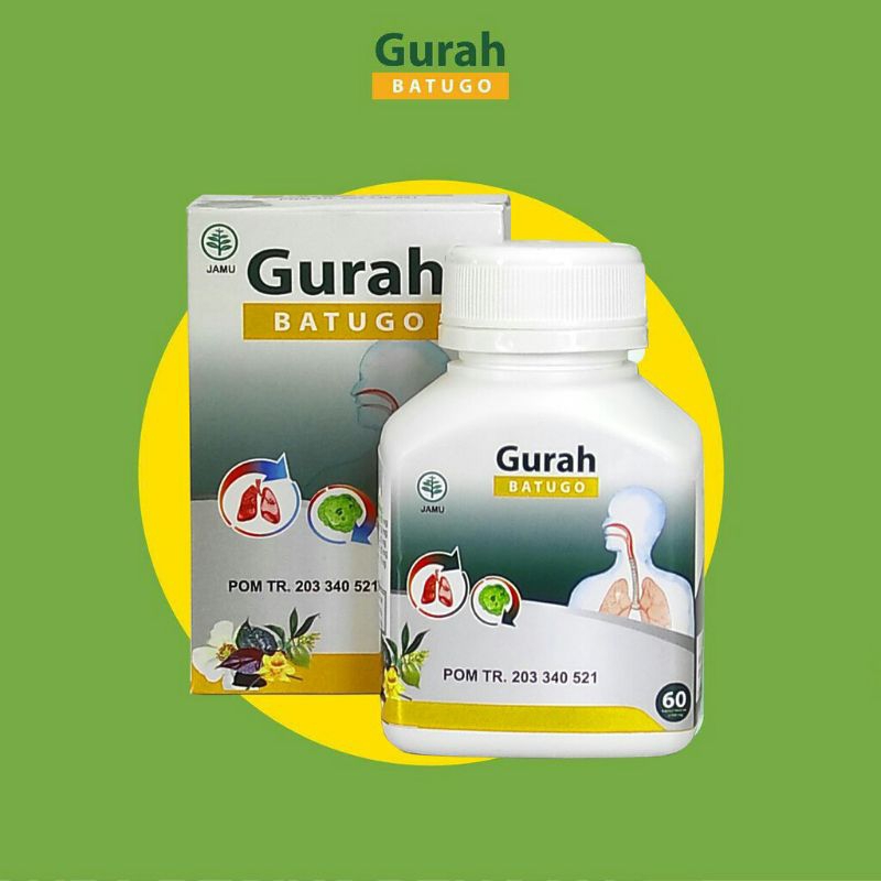 GURAH BATUGO GURAH PERNAFASAN GURAH HIDUNG OBAT HERBAL ORIGINAL BATUGO+