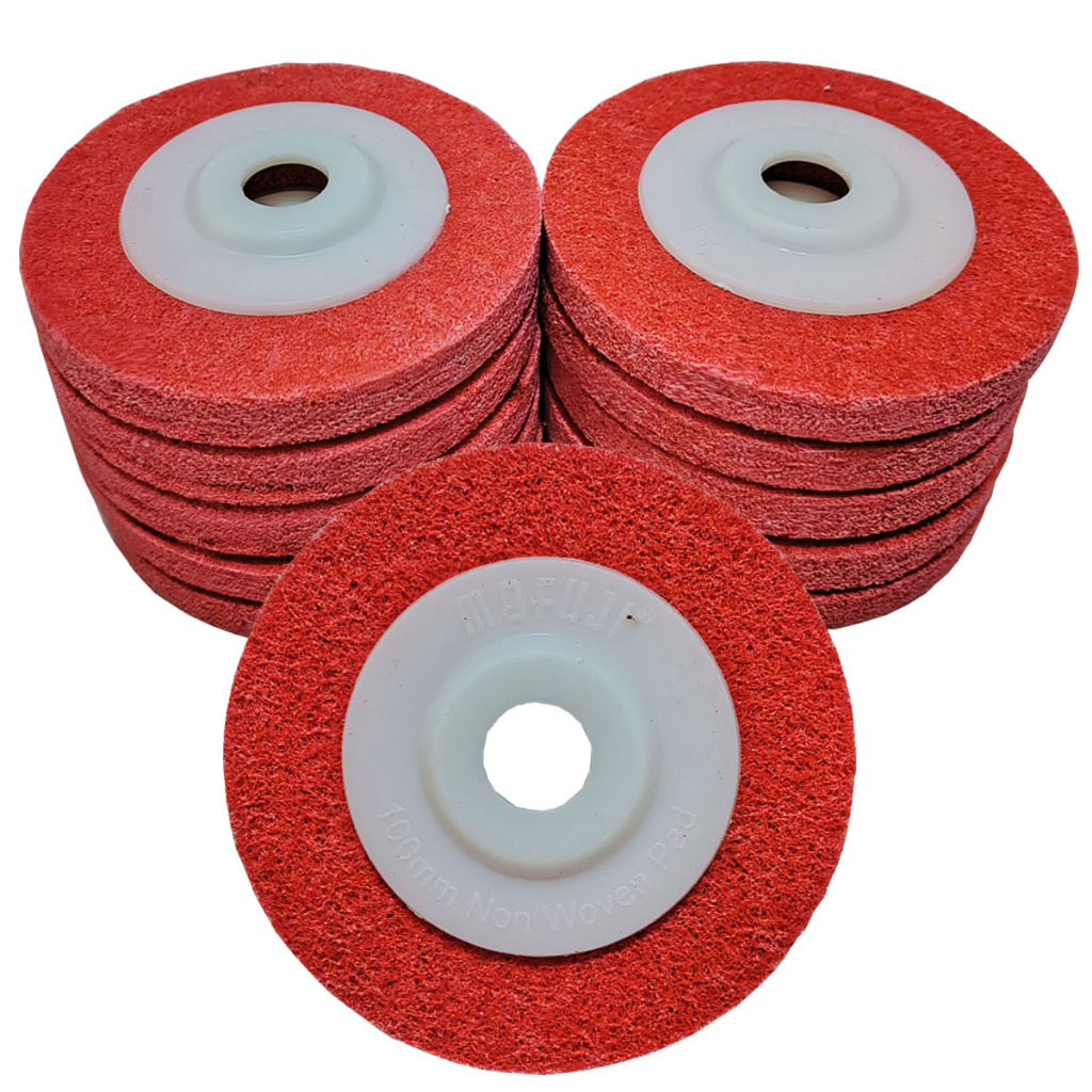 MOFUJI Spon non woven 4" x 100mm non woven pad