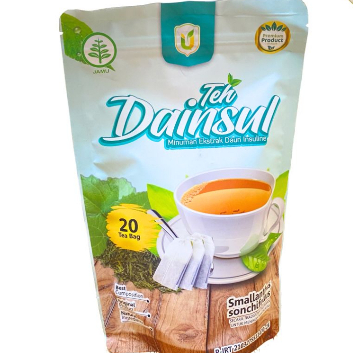 

TEH DAINSUL USYBAH (ISI20) / TEH DAUN INSULIN Obat Herbal Diabetes