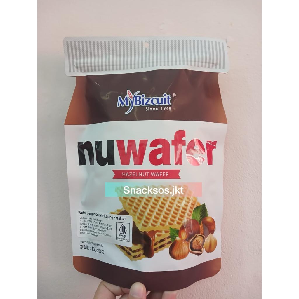 

MYBIZCUIT NUWAFER HAZELNUT- Wafer Kacang Hazelnut - MyBiscuit My Bizcuit