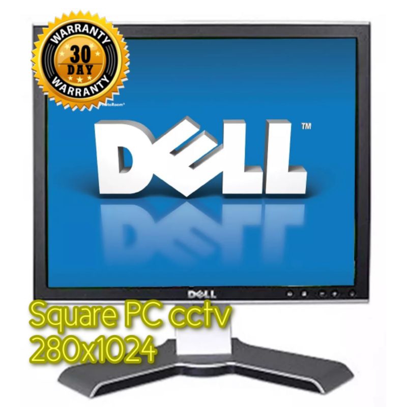 Monitor Komputer Pc Lcd Dell 17" Square e178fpc