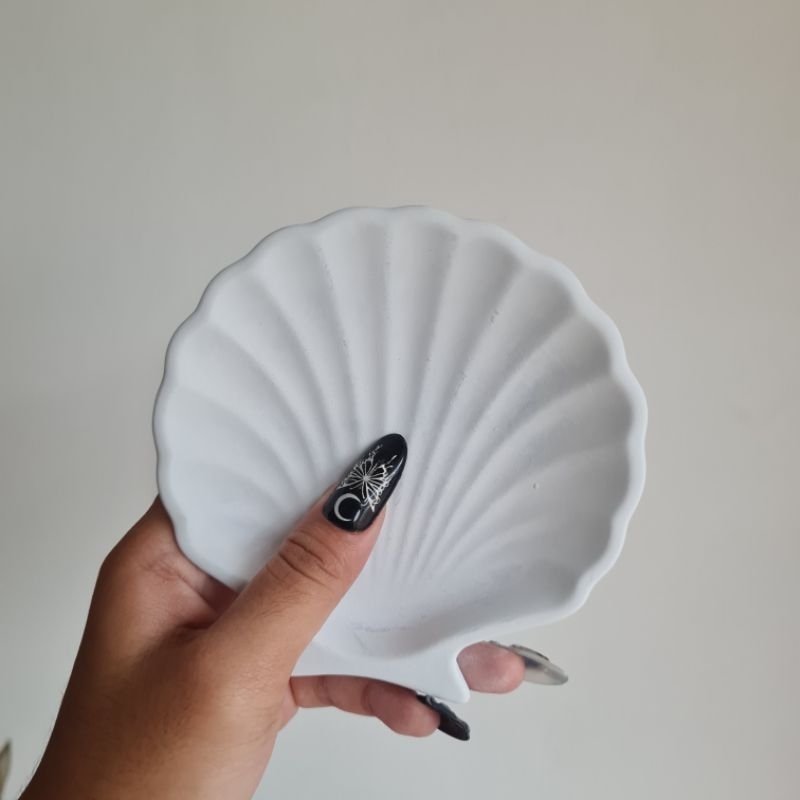 Shell Coaster / Coaster Kerang Aesthetic foto catalog / Tatakan Perhiasan