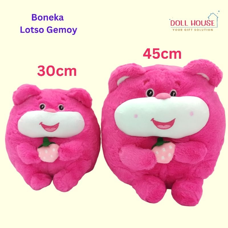 Boneka Lotso Gemoy / Boneka Toy Story Lotso / Boneka Lotso