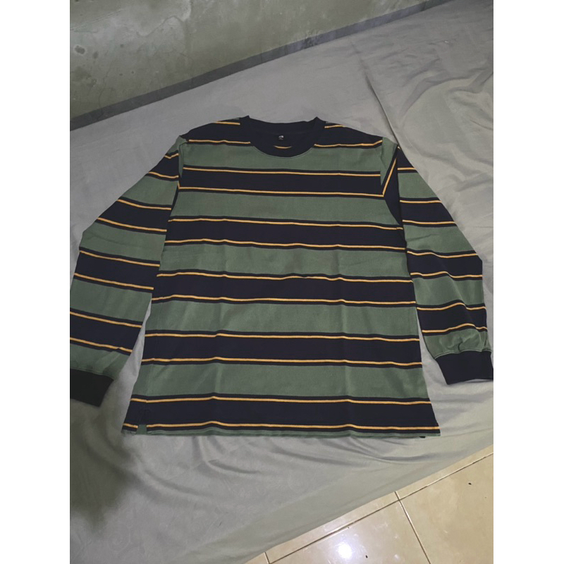 uniqlo iqbal longsleeve stripe