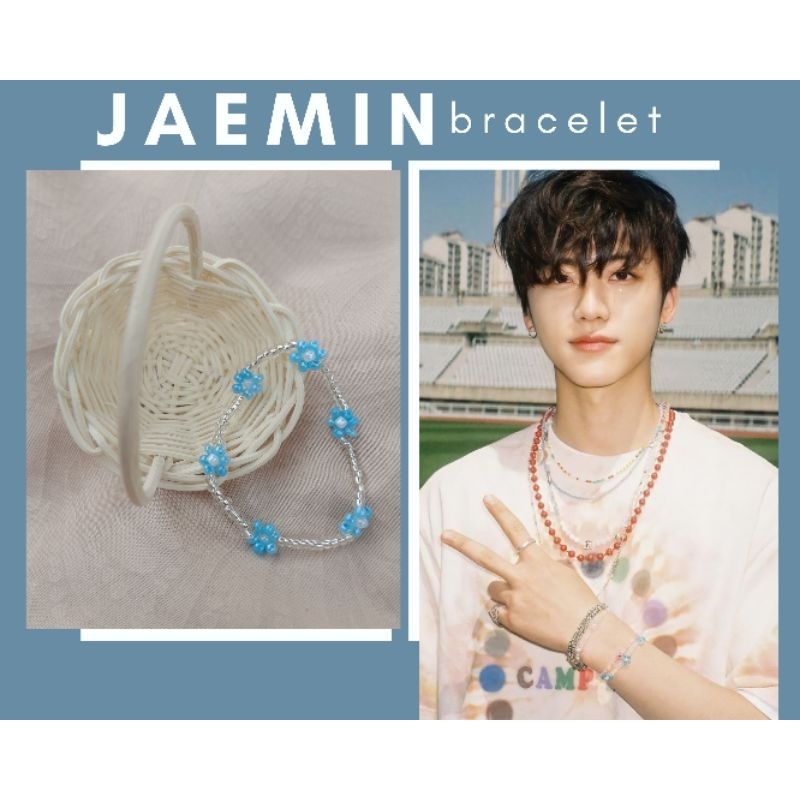 JAEMIN NCT Beads Bracelet | 3mm 8/0 | Gelang Manik | Beaded Bracelet