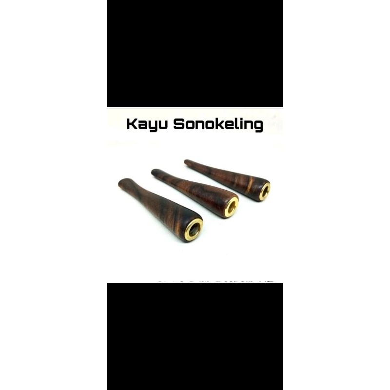 once sedotan kayu sonokeling uk 7cm