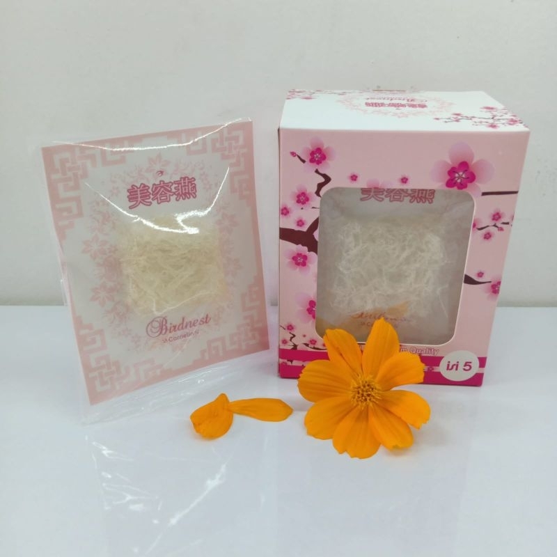 

Sarang Burung Walet Mini Pack Siap Masak/yenwo Bersih Natural Birdnest
