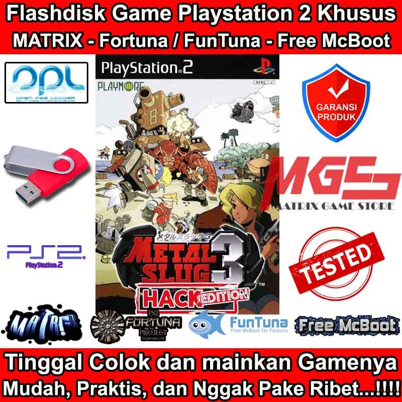 Flashdisk Game PS2 PS 2 Metal Slug 3 - Hack Edition