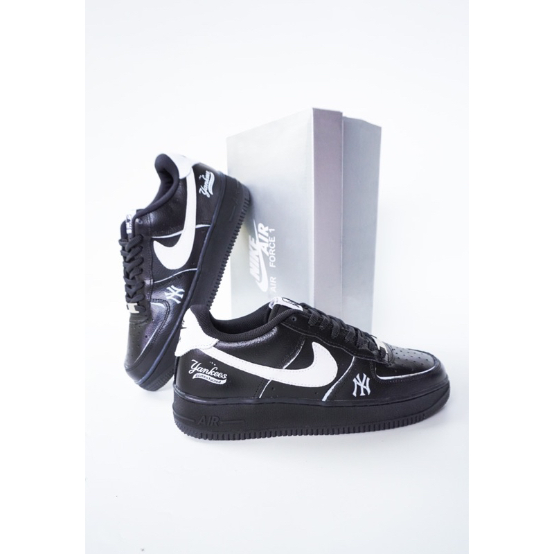 SEPATU AF1 Yankees Black list white