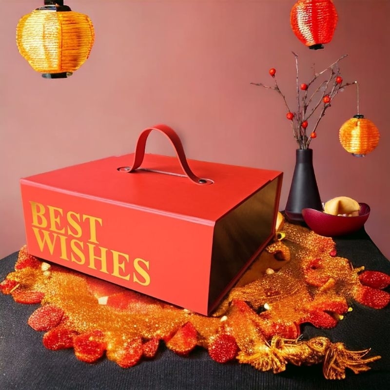 

(OM2) Box rigid/Hard box best wishes/imlek