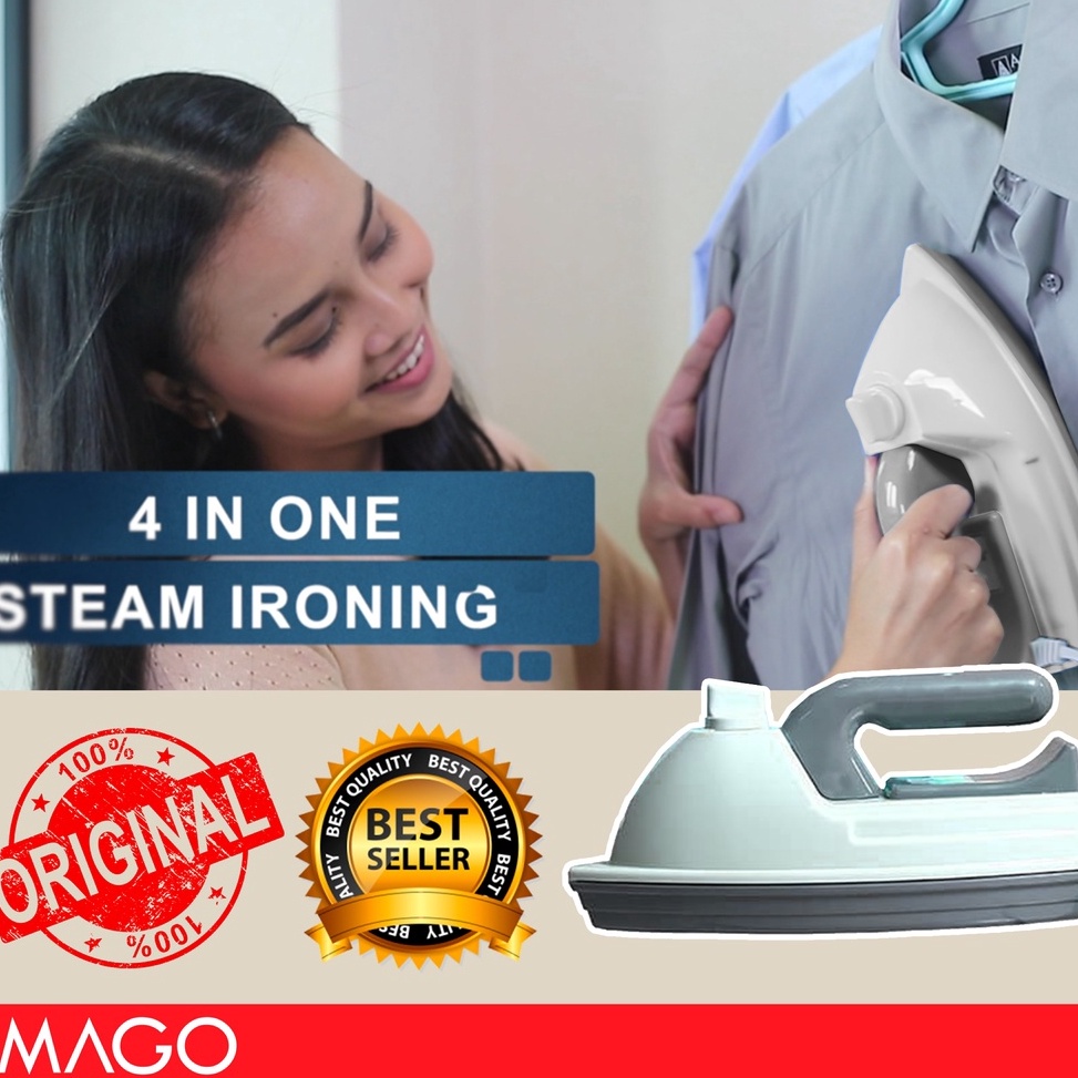 Best produk Setrika Uap  Turbo Steamer Mago q Murah Kirim Langsung