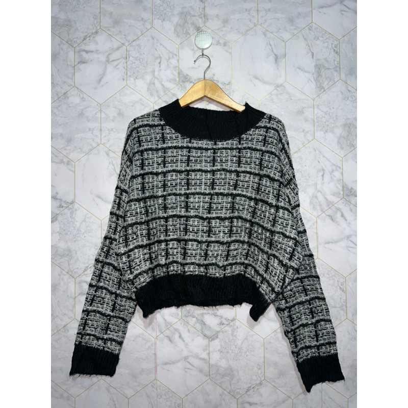 rajut knit grl overisize crop