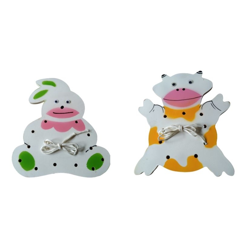 Ape TK Paud Menjahit Bentuk Binatang Jumbo _ Mainan Edukasi