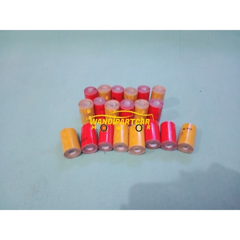 STIKER KIR DISHUB MOBIL BOX STIKER REFLECTOR UJI KIR DIAMOND GRADE