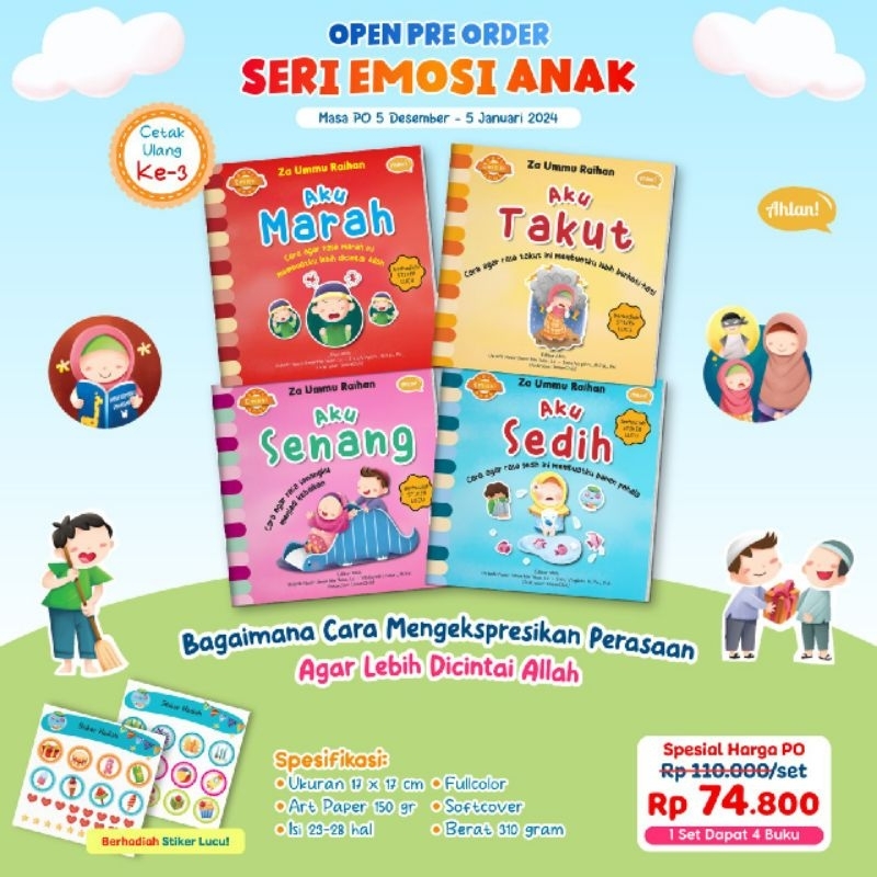 {Ready} SERI EMOSI ANAK AHLAN