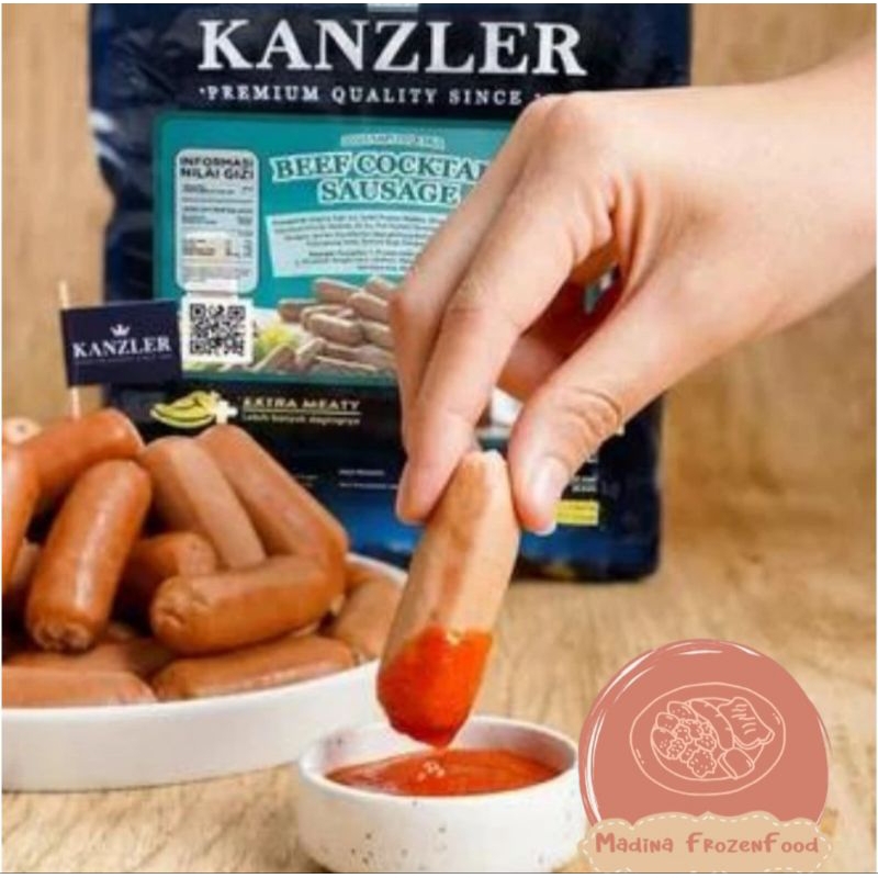 

kanzler sosis beef cocktail sausage
