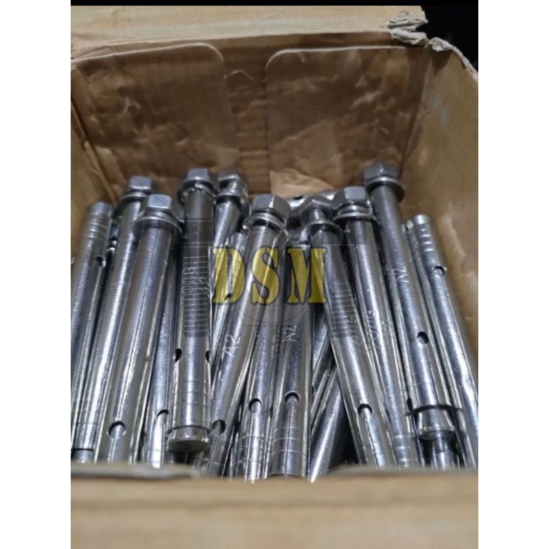 Dynabolt Stainless M10×100/Dinabolt M10/Anchor bolt 10 cm