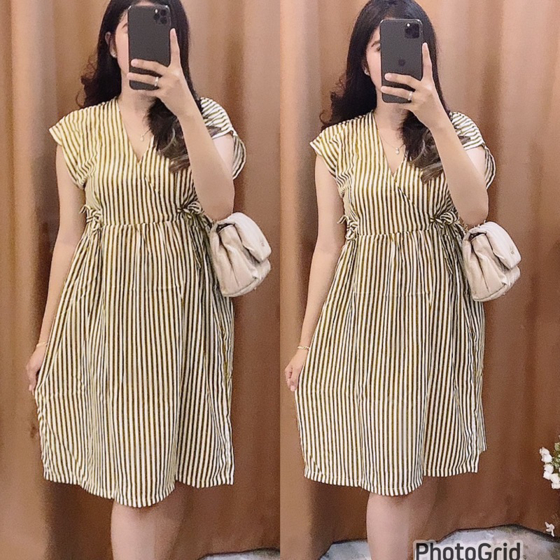 DASTER KIMONO KEKINIAN BAJU TIDUR MODEL BUSUI FRIENDLY BAHAN RAYON ADEM