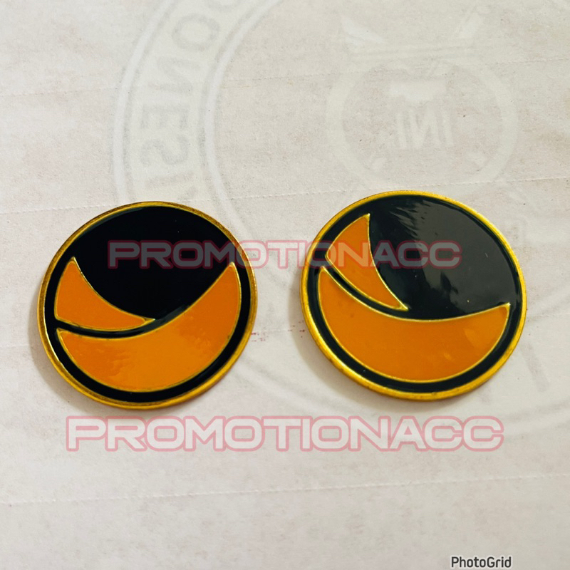 PIN PARTAI NASDEM PIN BULAT LOGO PARTAI NASDEM KUNINGAN Lapis Lycal Resin 3,5 CM PENITI MAGNET TEBAL