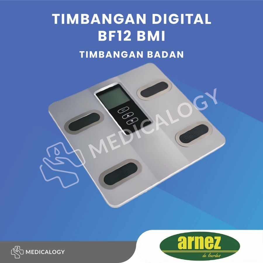 Timbangan Badan Digital Arnez BF12 BMI