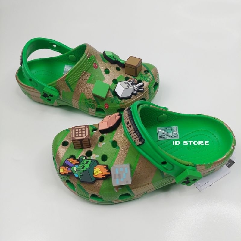 CROCS MINECRAFT CLOG ANAK/SANDAL CROCS ANAK/SANDAL CROCS MINECRAFT