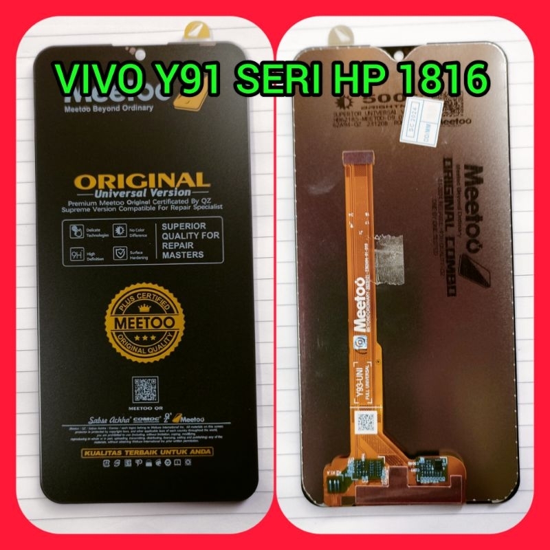 Lcd Touchsreen Ts Fulset Vivo Y91 Seri Hp 1816