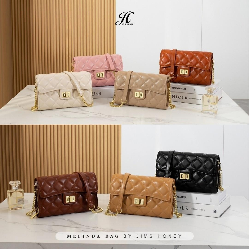 JIMS HONEY MELINDA BAG Tas Selempang Wanita Murah Mini Sling Bag Jimshoney