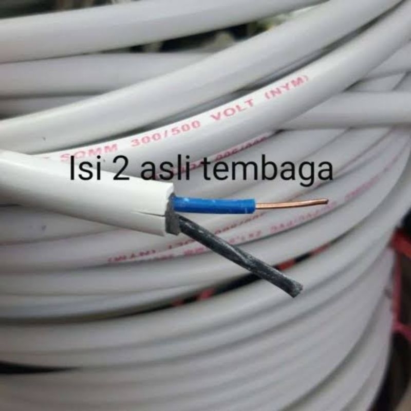 Kabel Listrik Tembaga 2x1.5 SNI