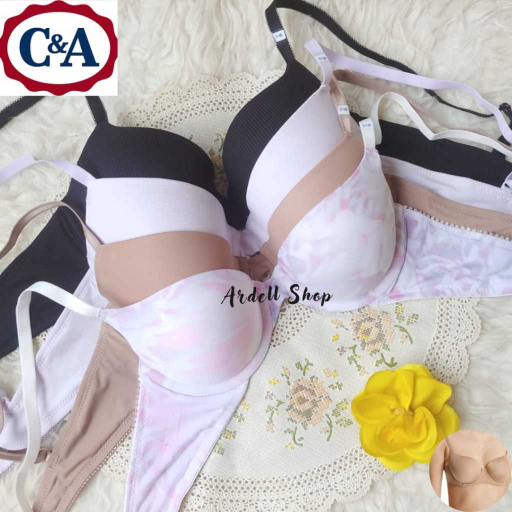 CC BRA WANITA KAWAT PUSH UP C&A SAMPLE POLOS MILO 32B 34B PPA