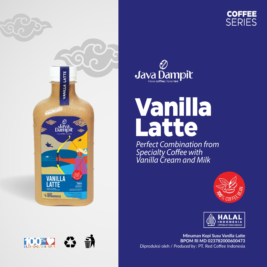 

VANILLA LATTE READY TO DRINK SIAP MINUM KEMASAN 300ML