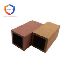 Wpc hollow tube kisi-kisi partisi Partisi WPC Kisi Kisi WPC Sekat dinding WPC khusus Indoor ukuran 5